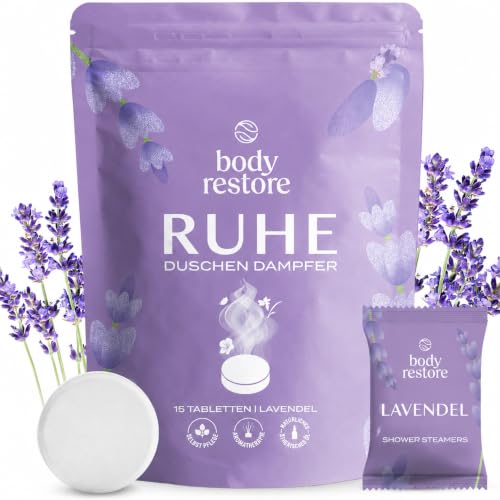 Body Restore Duschtabs Aromatherapie, Wellness Geschenke - Calm 15er Pack