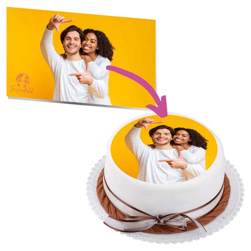 Tortenbild Rund 6-38cm Durchmesser (10 cm)