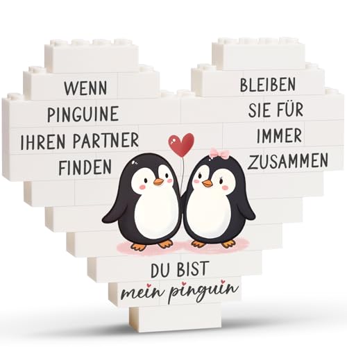 Greatabox Ich Liebe Dich Geschenke für Männer Frauen, Jahrestag Geschenk, Liebesgeschenke Partner zum Weihnachten Hochzeitstag, Herzförmige Ornamente