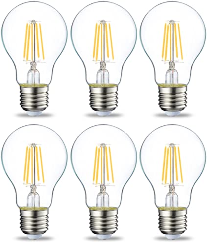 Amazon Basics LED-Leuchtmittel E27, 4,3W, Warmweiß, nicht dimmbar