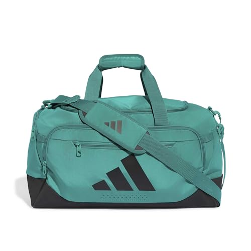 adidas Unisex Training Defender Duffle Bag Small Duffel_Bag, Equipment Green/Black, One Size