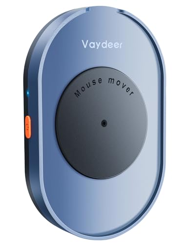 VAYDEER Undetektierbarer Maus Jiggler mit ON/Off-Schalter Mouse Mover Simulator, Treiberfreie Mausbewegung, Simulation für Computer-Erwachen