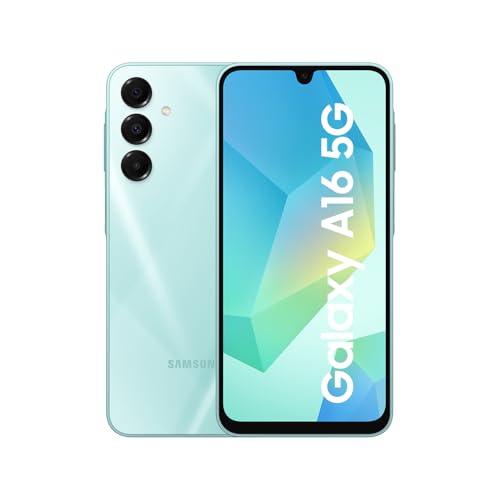 Samsung Galaxy A16 5G Smartphone ohne Vertrag, Handy mit Android, 50-MP-Hauptkamera, 16,91 cm / 6,7