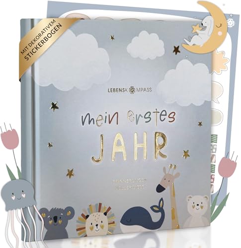 Lebenskompass Babyalbum Mein erstes Jahr
