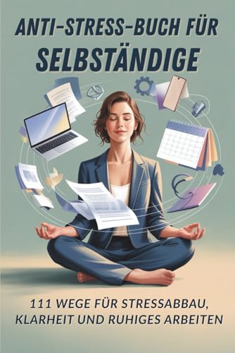 Das Anti-Stress-Buch für Selbständige: 111 geniale Wege für Selbständige und Freiberufler, um Druck abzubauen, Klarheit zu gewinnen und ihr Business zu führen – ohne sich selbst zu verlieren