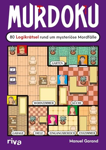Murdoku: 80 Logikrätsel rund um mysteriöse Mordfälle | Löse spannende Kriminalfälle mit Sudoku und Logicals. Kniffliges Geschenk für True-Crime-Fans und Rätselliebhaber zum Geburtstag