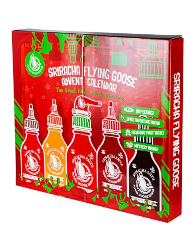 FLYING GOOSE Adventskalender, Geschenk für Foodies & Saucenfans