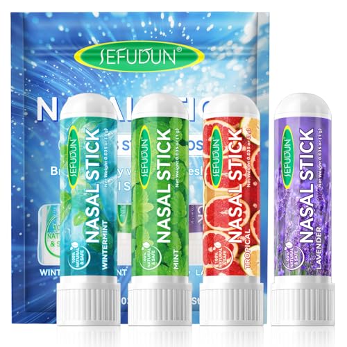 4 Pack Nasal Stick,Inhalierstift Für Die Nase,Sofortige Erleichterung