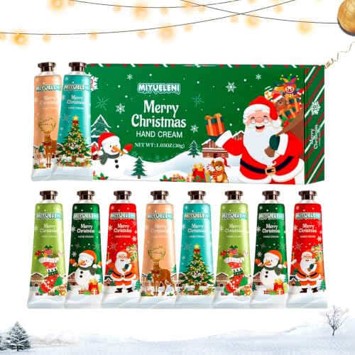 10 Stück Handcreme Weihnachten10x30g Mit Box, Adventskalender Füllung