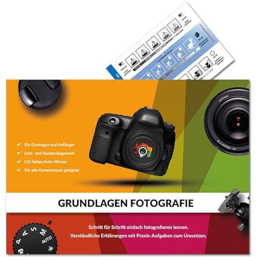 Grundlagen Fotografie - Einfach Fotografieren lernen - PraxisLernBuch für Einsteiger & Anfänger- ISO, BLENDE & BELICHTUNGSZEIT verstehen: inkl. Fotospicker
