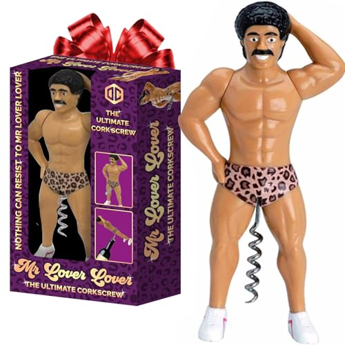 Original Cup Korkenzieher Mr Lover Lover® | Korkenzieher Figur | Premium-Qualität | Beste Corkscrew | Steeve | Ungewöhnlich | Lustig für Aperios | 100% Spaß | versetzt | Humor | Geschenkidee | SparkL®