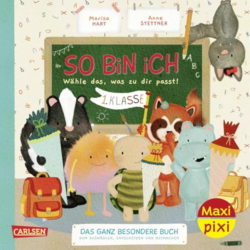 Maxi Pixi 498: So bin ich – 1. Klasse: Das ganz besondere Buch zum Auswählen, Entscheiden und Mitmachen | Interaktives Minibuch ab 3 Jahren für den Schulstart zum Mitmachen und Mutmachen (498)