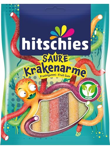 Hitschies Saure Krakenarme Fruchgummi, 125 g