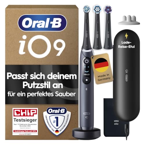Oral-B iO - unsere fortschrittlichste Technologie mit individuell angetriebenen Borsten und von ZahnärztInnen inspiriertem runden Bürstenkopf