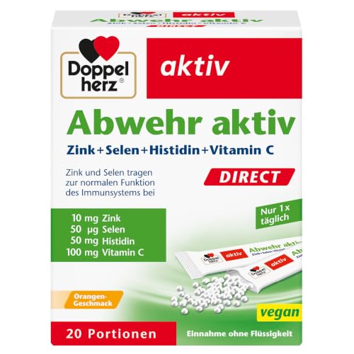 Doppelherz Abwehr aktiv DIRECT - mit Orangen-Geschmack