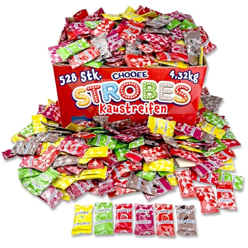 Stroobes harte Kaustreifen ca. 528 Stück (4,3Kg)